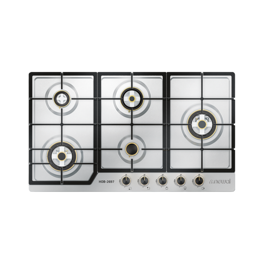 HOB-2697-05 Gas Table Cooker | طباخ منضدي غاز 5 عيون
