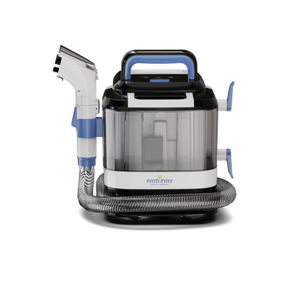 جهاز تنظيف السجاد والكنب بالبخار إمبليم - 1 لتر - 1200 واط - EM-SPC25 - أسود Emblem Steam Carpet & Upholstery Cleaner – 1 Liter – 1200W – Black