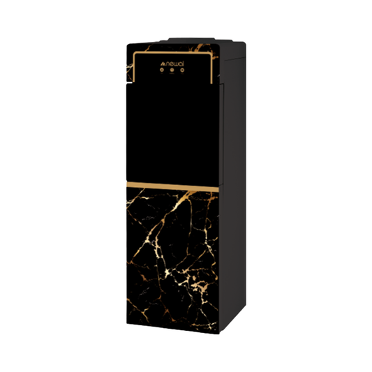 WTD-049-02 Black Water Dispenser with Built-in Mini Fridge | براد ماء WTD-049-02 أسود مع براد داخلي