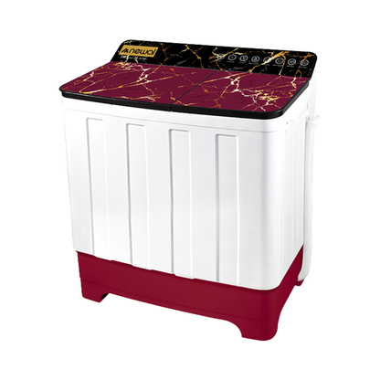 WSH-6216-03 Twin Tub Washing Machine | غسالة ملابس WSH-6216-03 بحوضين بلون أحمر