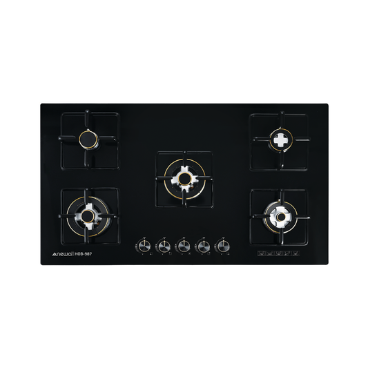 HOB-987-02 Gas Table Cooker | طباخ منضدي غاز 5 عيون