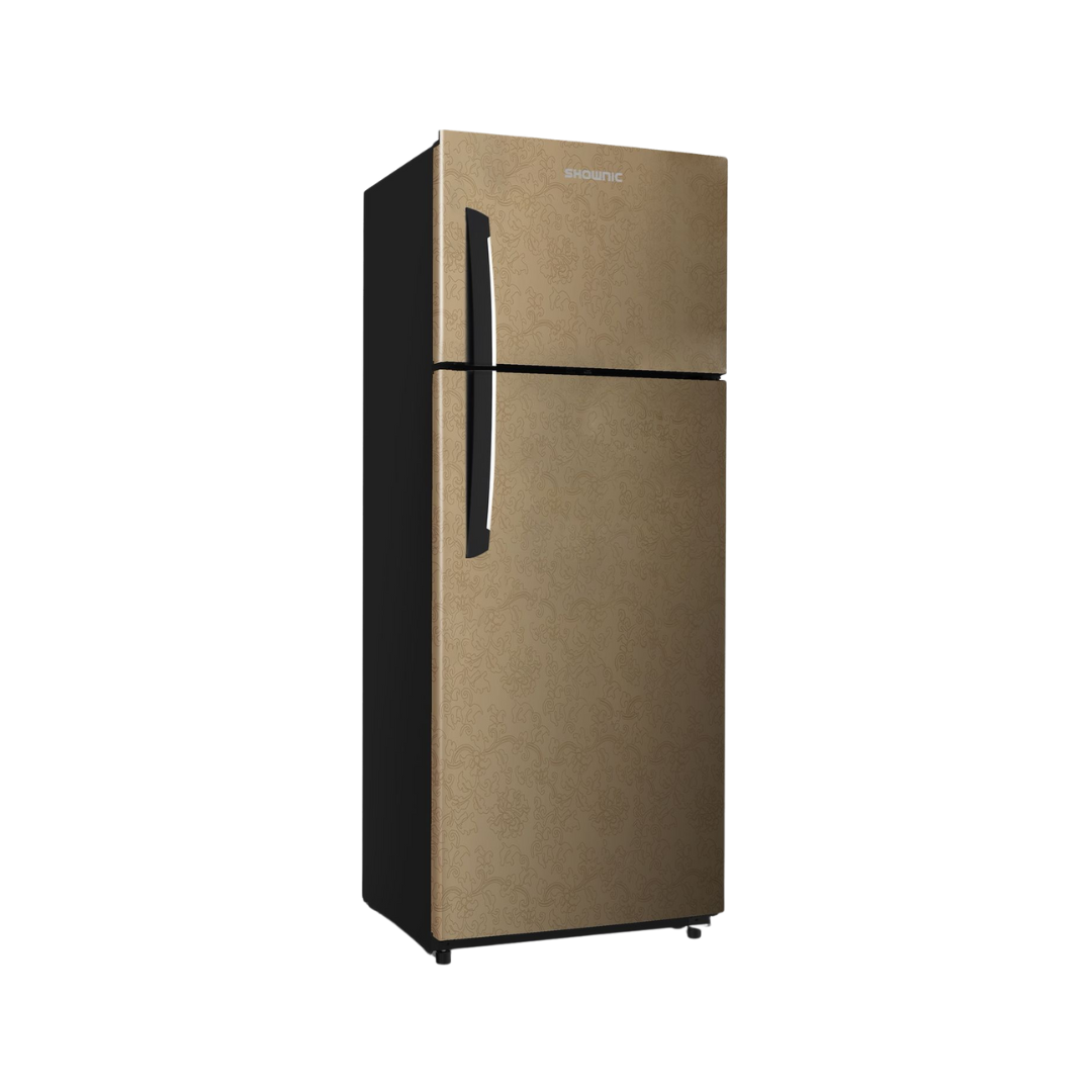 Shownic RL-488ZG 18ft Refrigerator – Direct Cooling (Gold) | ثلاجة شونك 18 قدم تبريد مباشر – لون ذهبي