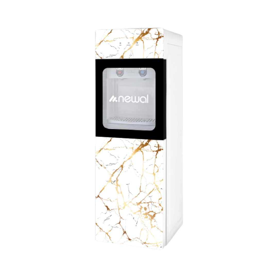 WTD-037-01 Water Dispenser with Built-in Refrigerator White | براد ماء WTD-037-01 أبيض مع ثلاجة داخلية مدمجة