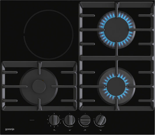 طباخ داخلي غاز يجورنج- أسود Gorenje Built-in Gas Hob – GCE681BSC – Black
