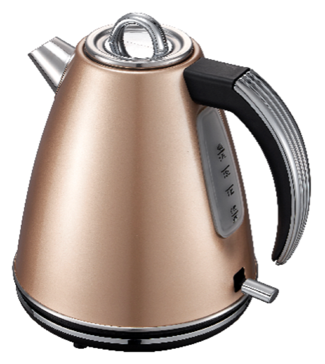 غلاية كهربائية ستانلس ستيل – موديل EM EKWB – تصميم أنيق | غليان سريع | حماية ثلاثية  Stainless Steel Electric Kettle – EM EKWB Model – Elegant Design | Fast Boiling | Triple Safety Protection