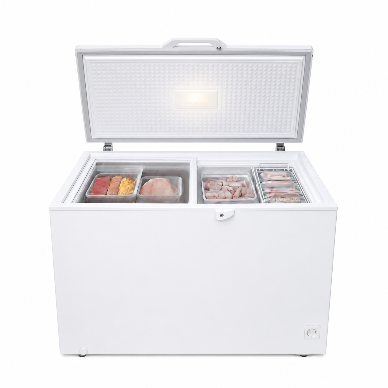 مجمدة كينود 22قدم Kenwood 22 Cu.Ft Chest Freezer