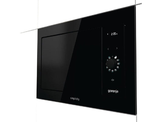 ميكروويف وشواية جورنج مدمج 23 لتر Gorenje Built-in Microwave with Grill 23 L Simplicity – BM35G1SYB