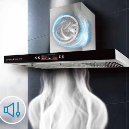 HOD-3970-05 Air Exhaust Fan | ساحبة هواء كهربائية – فضي