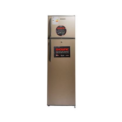 Shownic RL-350MG 14ft Refrigerator – Direct Cooling (Gold) | ثلاجة شونك 14 قدم تبريد مباشر – لون ذهبي