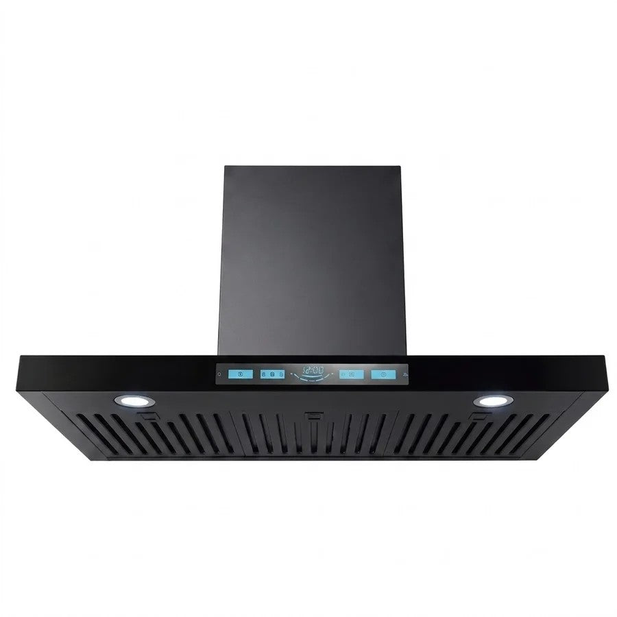 مرشحة هواء جدارية إمبليوم 90 سم بمحرك DC و9 سرعات – Emblum 90 cm Wall-Mounted Range Hood with DC Motor and 9 Speeds – EM-RHSMT