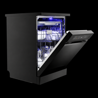 غسالة صحون من امبليوم – موديل EM MFDW25 Freestanding Dishwasher – Model EM MFDW25