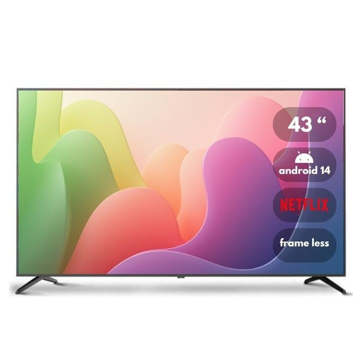 شاشة 43 ضد الكسر سمارت يونيفا 43-inch shatter-resistant Smart Uneva TV