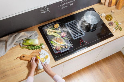 موقد حثي مدمج – 83 سم – 4 مناطق طهي – أسود  Induction Hob - 83cm - 4 Zones - Black