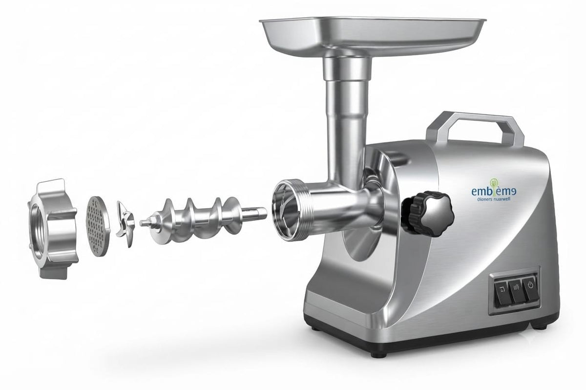 مثرامة اللحم إمبليوم بقدرة 3000 واط  Emblem Meat Grinder, 3000 Watts, Model EM MGNM