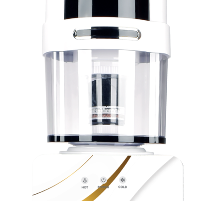 WTD-039-01 Water Dispenser with Built-in Refrigerator White | براد ماء WTD-039-01 أبيض مع ثلاجة داخلية مدمجة