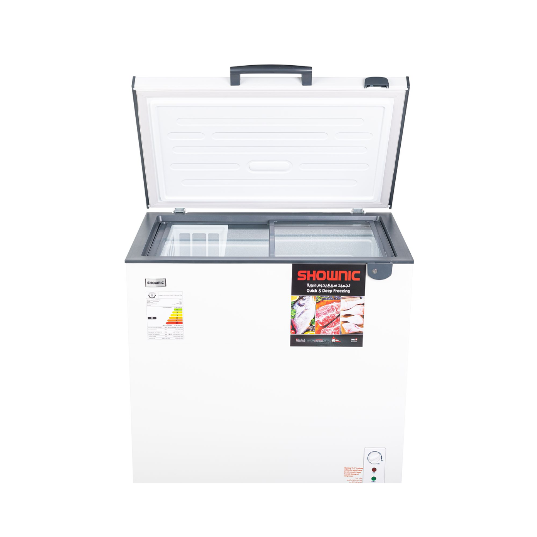 Shownic FC-258AW Chest Freezer مجمدة شونك أفقية