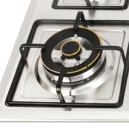 HOB-2691-05 Gas Table Cooker | طباخ منضدي غاز 5 عيون – فضي