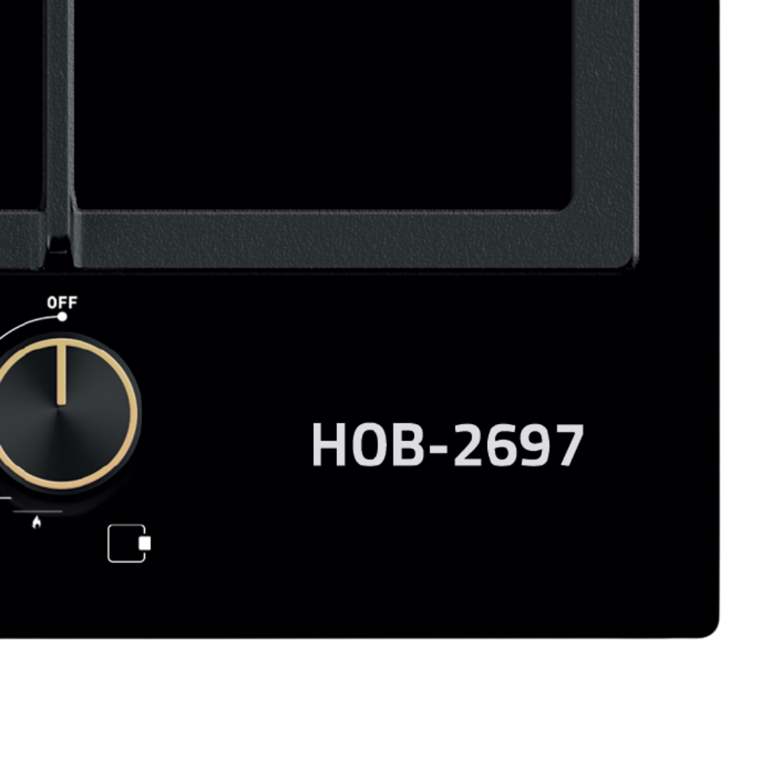 HOB-2697-05 Gas Table Cooker | طباخ منضدي غاز 5 عيون