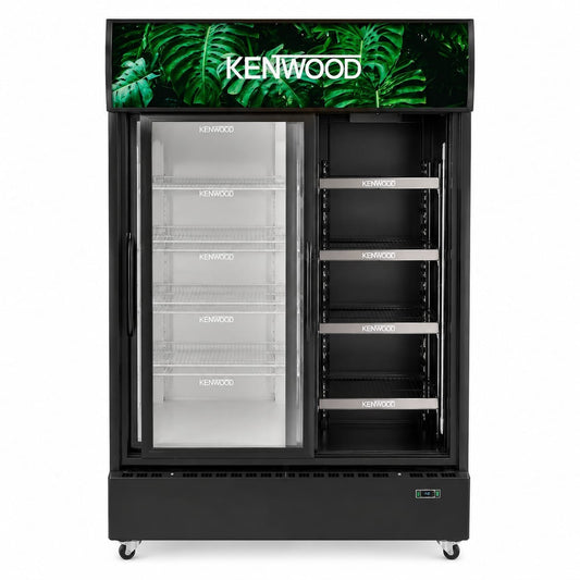 ثلاجة عارضة كينوود 58 قدم دبل باب Kenwood 58 cu. ft. Double-Door Showcase Refrigerator