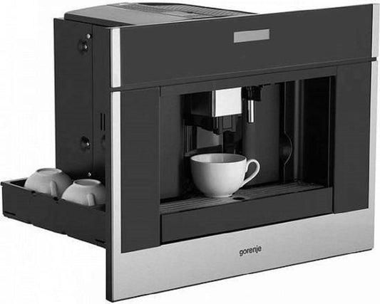 ماكينة قهوة مدمجة بعرض 60 سم - سعة 1.8 لتر - ستانلس ستيل - أسود Built-in Coffee Machine – 60 cm – 1.8 L – Stainless Steel / Black