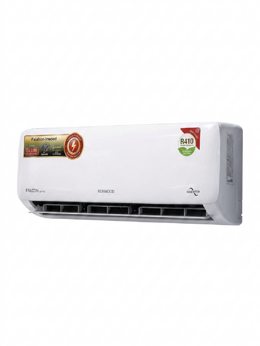 سبلت كينوود جداري 2 طن – تحكم بالأمبير 5 مراحل – أبيض Kenwood Wall Split Air Conditioner – 2 Ton – 5-Level Ampere Control – White