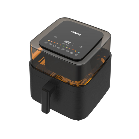 Shownic AF-D75LW3 7.2L Transparent Double Major with Air Fryer | جهاز شونك دبل مجر 7.2 لتر شفاف من كل الجوانب مع قلاية هوائية