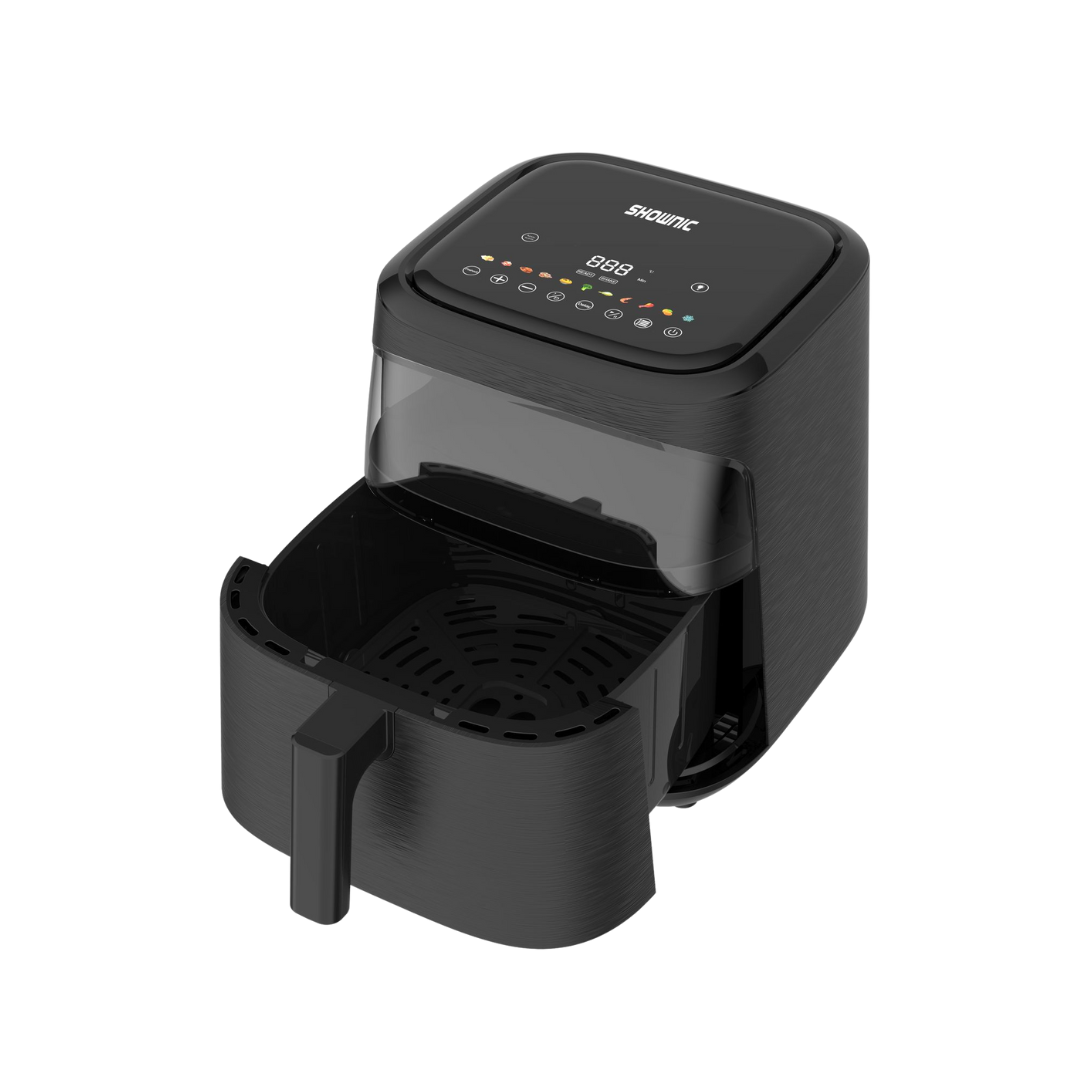 Shownic AF-D72LN1 7.2L Front Transparent Double Major with Air Fryer | جهاز شونك دبل مجر 7.2 لتر شفاف من الأمام مع قلاية هوائية