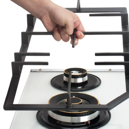 HOB-2667-02 Gas Table Cooker | طباخ منضدي غاز 4 عيون – أسود