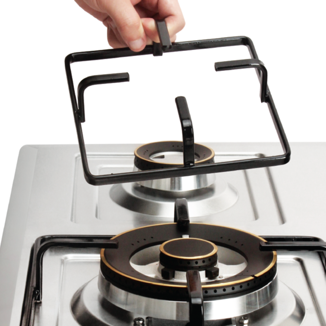 HOB-2691-05 Gas Table Cooker | طباخ منضدي غاز 5 عيون – فضي