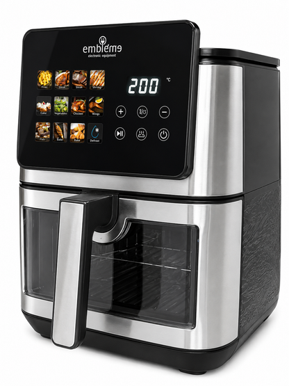 قلاية هوائية 8.5 لتر بهيتر مزدوج امبليوم 8.5L Air Fryer with Dual Heating Elements EM AF8H25