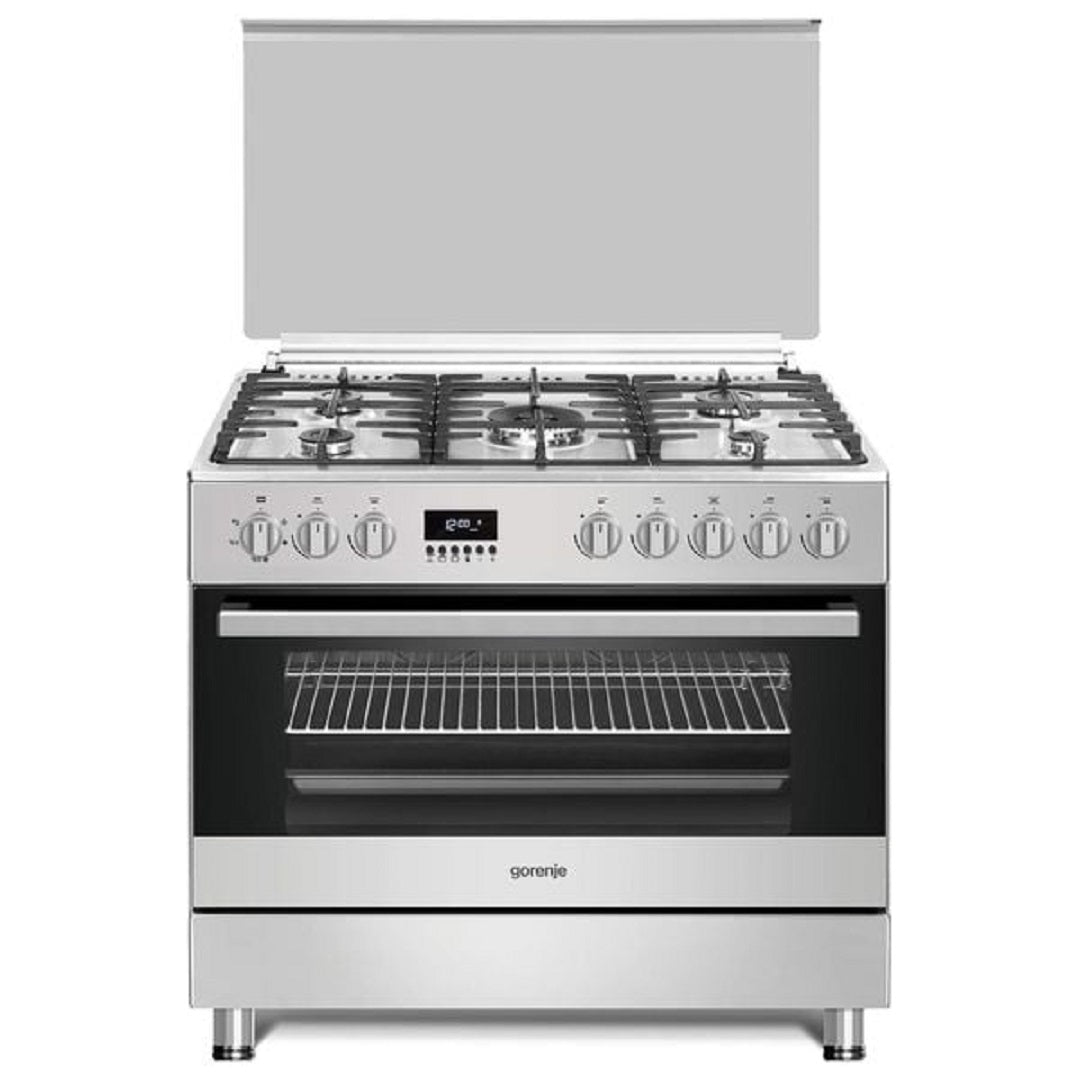 طباخ غاز جورنج – 5 شعلات – فضي  Gorenje GGI9C21X - 5 Burners - Gas Cooker - Silver