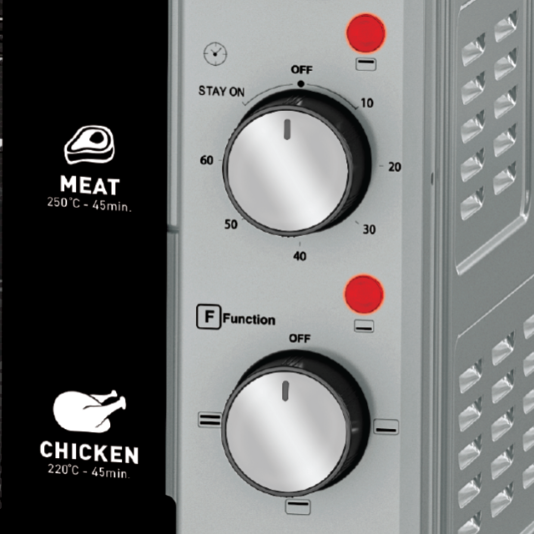 MOV-2261-03 Electric Oven | فرن كهربائي – سعة 60 لتر