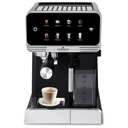 ماكينة تحضير قهوة إسبريسو 3*1 من امبليوم Embleme 3-in-1 Espresso Coffee Machine – EM ECM