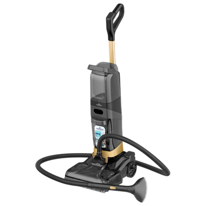 مكنسة غسل السجاد بالبخار إمبليم - 1200 واط - EM-X3PVCG - ذهبيEmbleme Steam Carpet Cleaning Vacuum Cleaner – 1200W – EM-X3PVCG – Gold