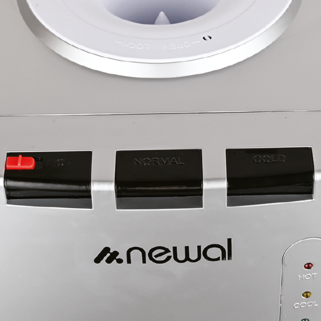 WTD-061-05 Water Dispenser with Built-in Refrigerator Silver | براد ماء WTD-061-05 فضي مع ثلاجة داخلية مدمجة