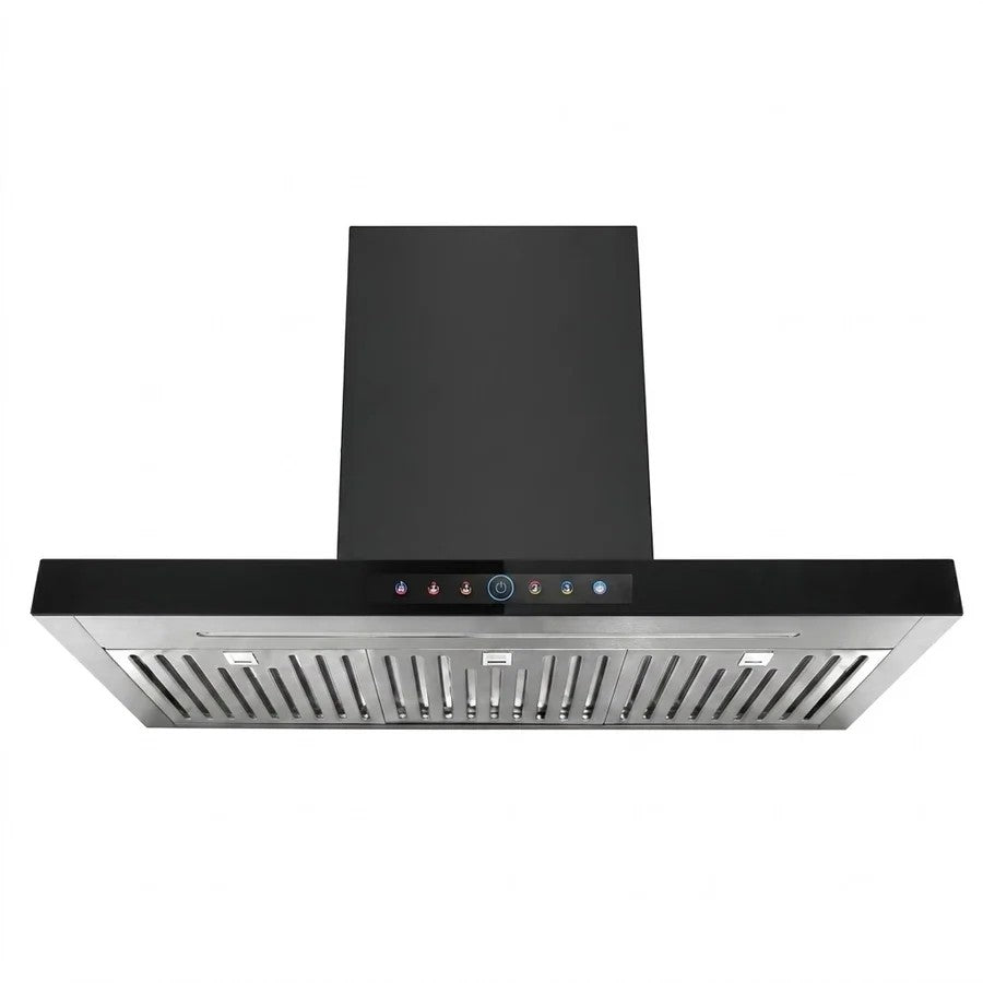مرشحة هواء جدارية إمبليوم 90 سم بمحرك Embleme 90 cm Wall-Mounted Range Hood with DC Motor – EM-RH26SN