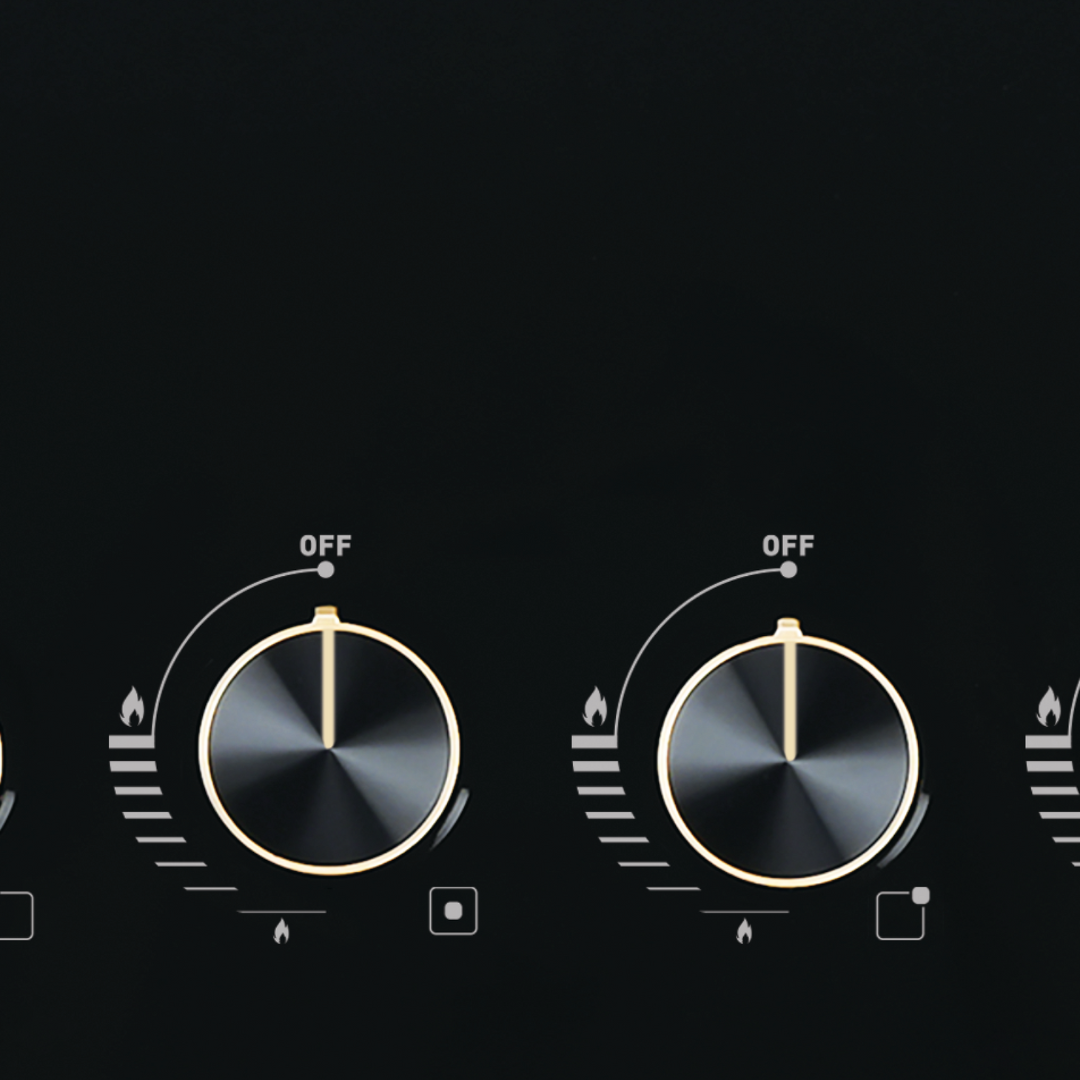 HOB-987-02 Gas Table Cooker | طباخ منضدي غاز 5 عيون