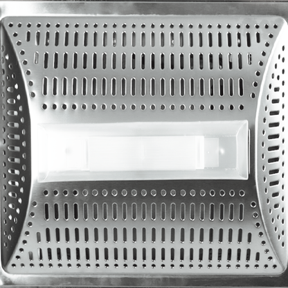 HOD-3890-05 Professional Kitchen Hood | ساحبة هواء HOD-3890-05 للمطابخ بلون فضي أنيق