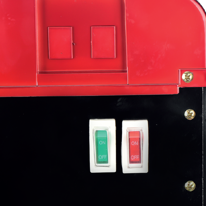 WTD-038-03 Water Dispenser with Built-in Refrigerator Red | براد ماء WTD-038-03 أحمر مع ثلاجة داخلية مدمجة