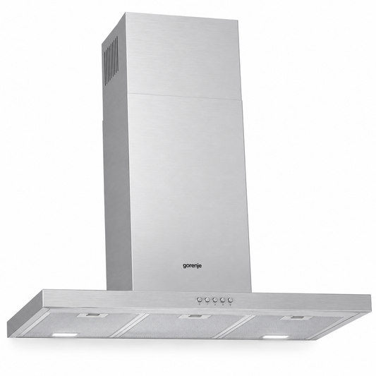 Gorenje WHT623E5XUK – شفاط مطبخ – عرض 60 سم – من الفولاذ المقاوم للصدأ (ستانلس ستيل). Gorenje WHT923E5XUK Wall-Mounted Chimney Kitchen Hood – Stainless Steel