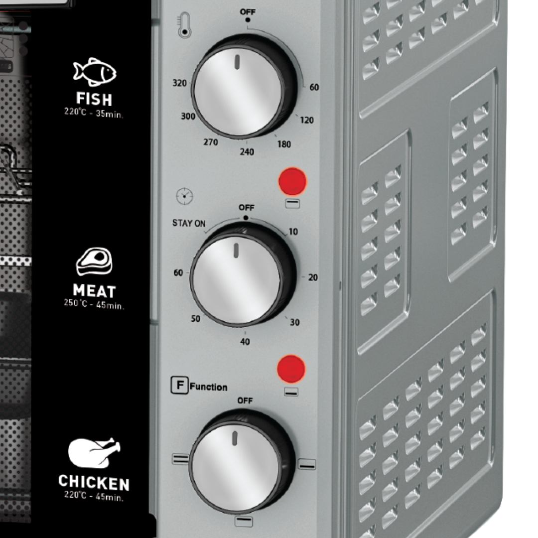 MOV-2261-03 Electric Oven | فرن كهربائي – سعة 60 لتر