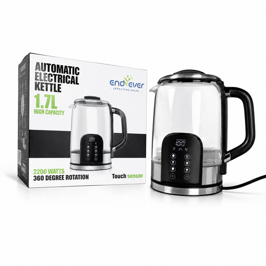غلاية ماء كهربائية ذكية (بايركس) إمبليوم  Smart Electric Water Kettle (Pyrex) – Embleme