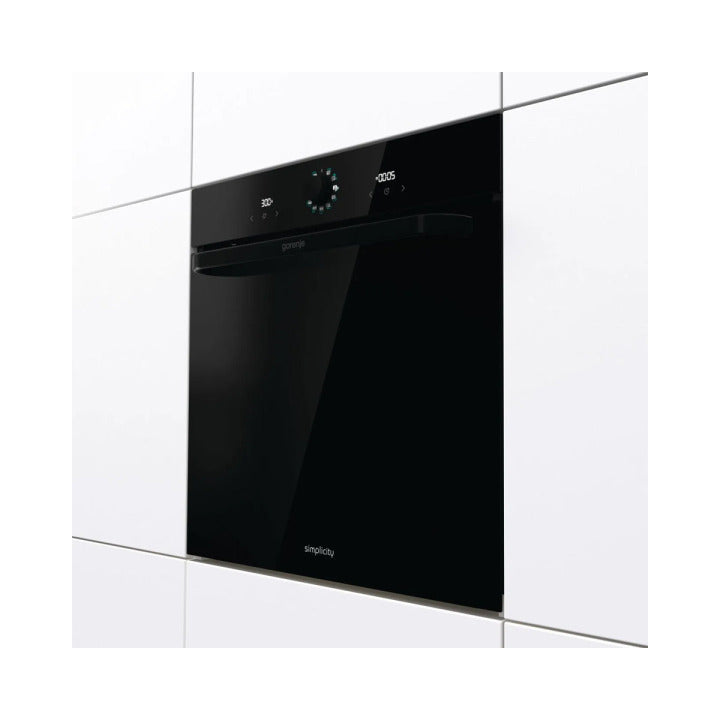 فرن جورينجي الكهربائي المدمج سعة 77 لتر – أسود  Built-in Gorenje Electric Oven, 77 L – Black – BOS6737SYB