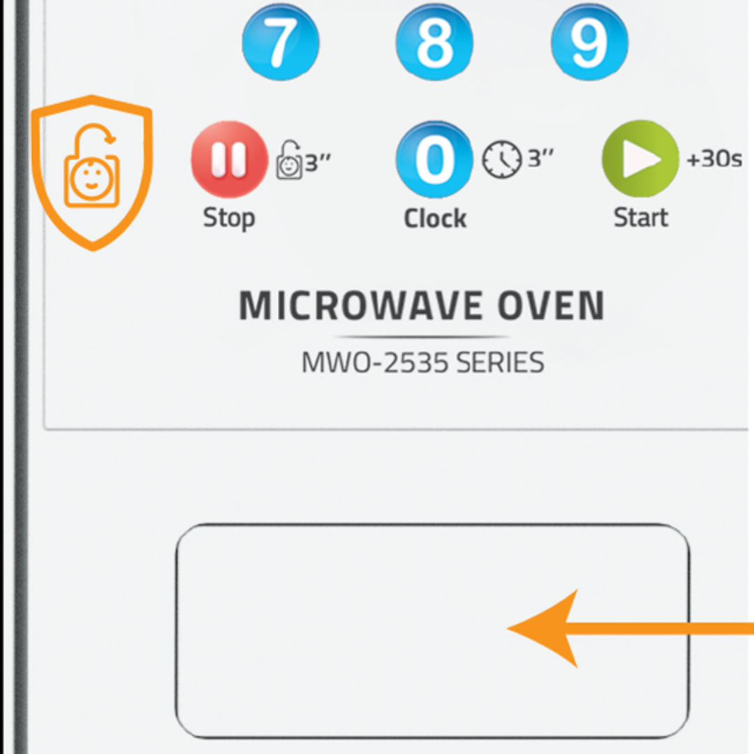 MWO-2535-01 Microwave Oven | مايكرويف كهربائي سعة 25 لتر