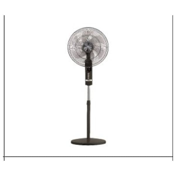 مروحة عمودية امبليوم - شاشة رقمية وتحكم عن بعد - 18 انج - 5 شفرات - 65 واط - أسود Embleme Stand Fan – Digital Display & Remote Control – 18 Inch – 5 Blades – 65W – EM-EFD30 – Black
