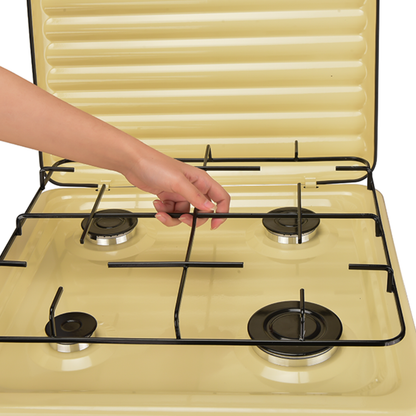 HOB-226-04 Gas Table Cooker | طباخ منضدي غاز 4 عيون – ذهبي