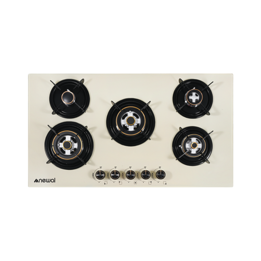 HOB-986-04 Gas Table Cooker | طباخ منضدي غاز 5 عيون