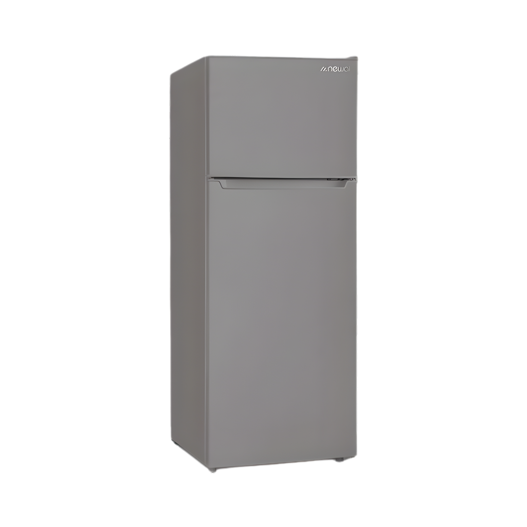 RFG-277-05 Double Door Refrigerator | ثلاجة بابين منزلية موديل RFG-277-05 بلون فضي