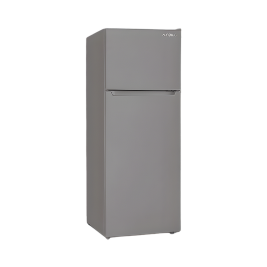 RFG-277-05 Double Door Refrigerator | ثلاجة بابين منزلية موديل RFG-277-05 بلون فضي