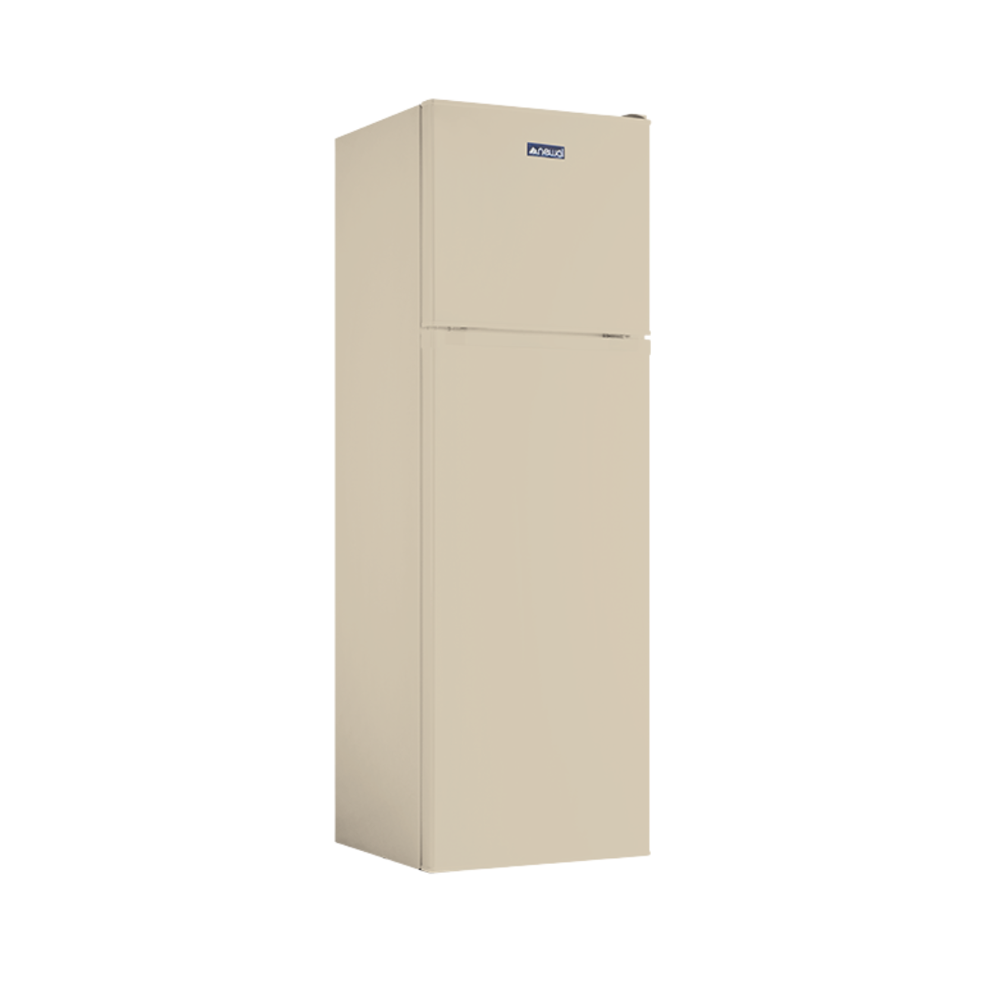 RFG-319-04 Double Door Refrigerator | ثلاجة بابين منزلية موديل RFG-319-04 بلون بيجي
